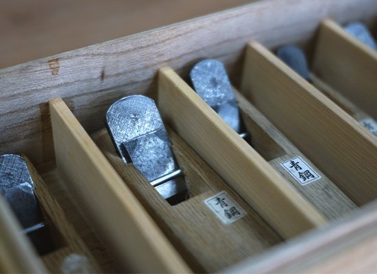 父が使っている鉋